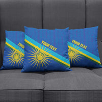 Rwanda Basketball Custom Pillow Cover Go Champions Imigongo Folk Pattern - Wonder Print Shop