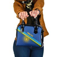 Rwanda Basketball Custom Shoulder Handbag Go Champions Imigongo Folk Pattern - Wonder Print Shop