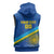 Rwanda Basketball Custom Sleeveless Zip Hoodie Go Champions Imigongo Folk Pattern - Wonder Print Shop
