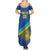 Rwanda Basketball Custom Summer Maxi Dress Go Champions Imigongo Folk Pattern - Wonder Print Shop