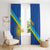 Rwanda Basketball Custom Window Curtain Go Champions Imigongo Folk Pattern - Wonder Print Shop