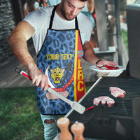 DR Congo Basketball Custom Apron Come On Leopards Skin Pattern - Wonder Print Shop