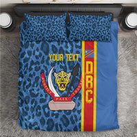 DR Congo Basketball Custom Bedding Set Come On Leopards Skin Pattern - Wonder Print Shop