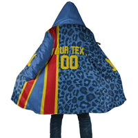 DR Congo Basketball Custom Cloak Come On Leopards Skin Pattern - Wonder Print Shop