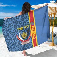 DR Congo Basketball Custom Sarong Come On Leopards Skin Pattern - Wonder Print Shop