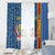 DR Congo Basketball Custom Window Curtain Come On Leopards Skin Pattern - Wonder Print Shop