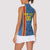 DR Congo Basketball Custom Women Sleeveless Polo Shirt Come On Leopards Skin Pattern - Wonder Print Shop