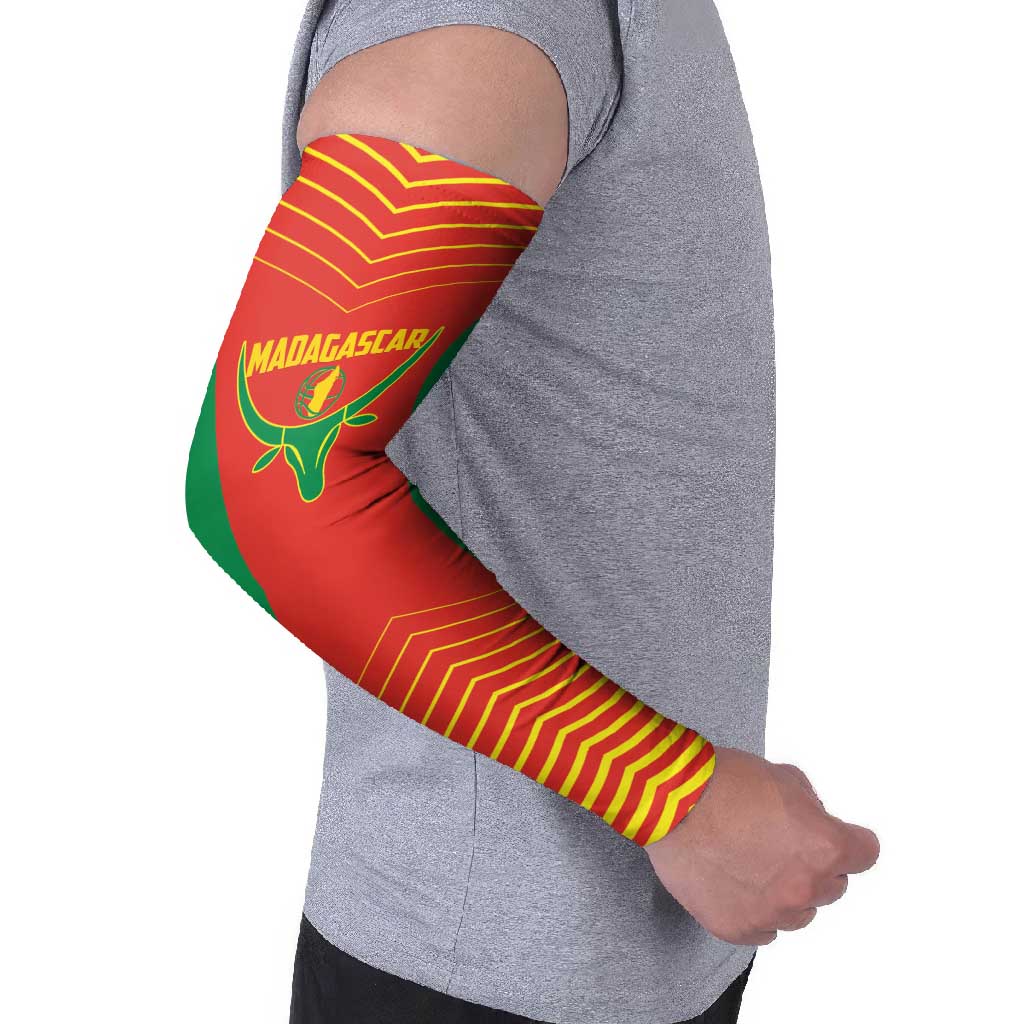 Madagascar Basketball Custom Arm Sleeves Come On Angel Manzano - Wonder Print Shop