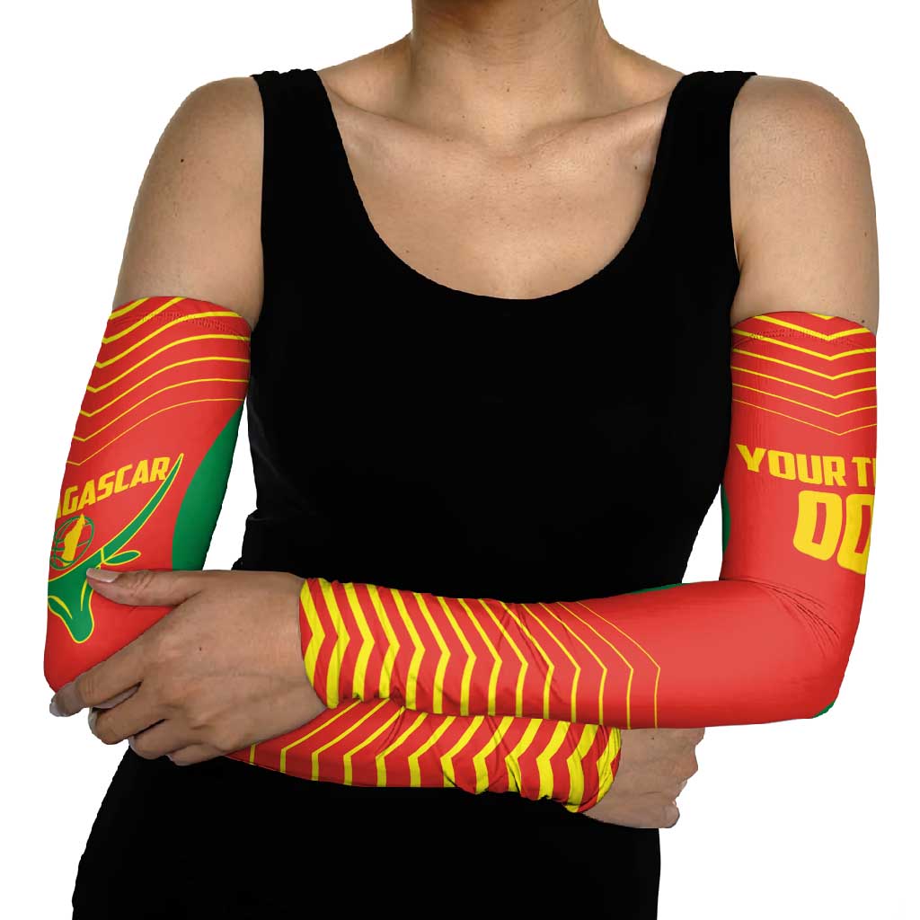 Madagascar Basketball Custom Arm Sleeves Come On Angel Manzano - Wonder Print Shop