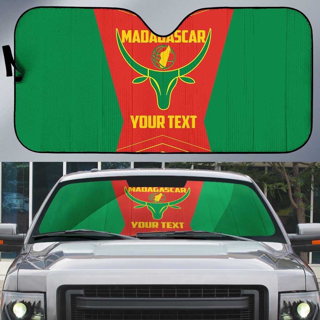 Madagascar Basketball Custom Auto Sun Shade Come On Angel Manzano - Wonder Print Shop