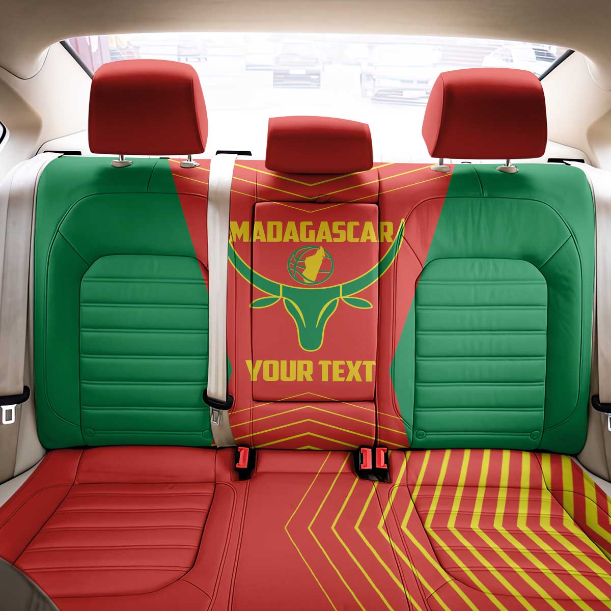 Madagascar Basketball Custom Back Car Seat Cover Come On Angel Manzano - Wonder Print Shop