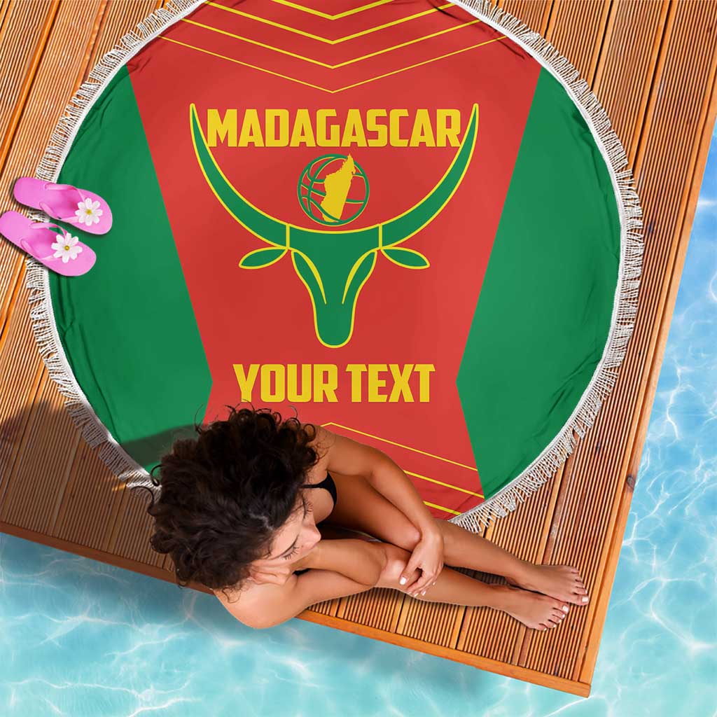 Madagascar Basketball Custom Beach Blanket Come On Angel Manzano - Wonder Print Shop