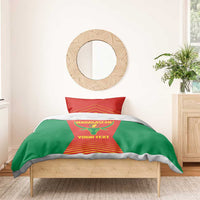 Madagascar Basketball Custom Bedding Set Come On Angel Manzano - Wonder Print Shop