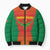 Madagascar Basketball Custom Bomber Puffer Jacket Come On Angel Manzano - Wonder Print Shop