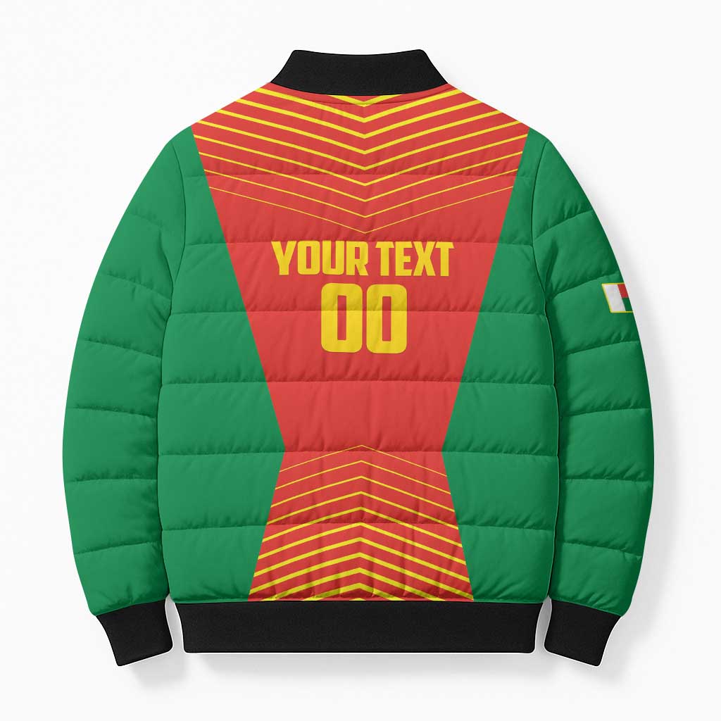 Madagascar Basketball Custom Bomber Puffer Jacket Come On Angel Manzano - Wonder Print Shop