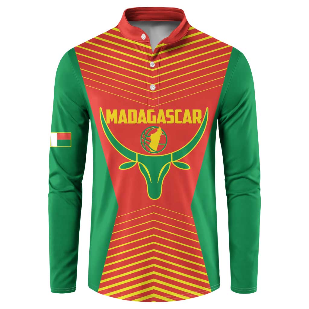 Madagascar Basketball Custom Button Sweatshirt Come On Angel Manzano - Wonder Print Shop
