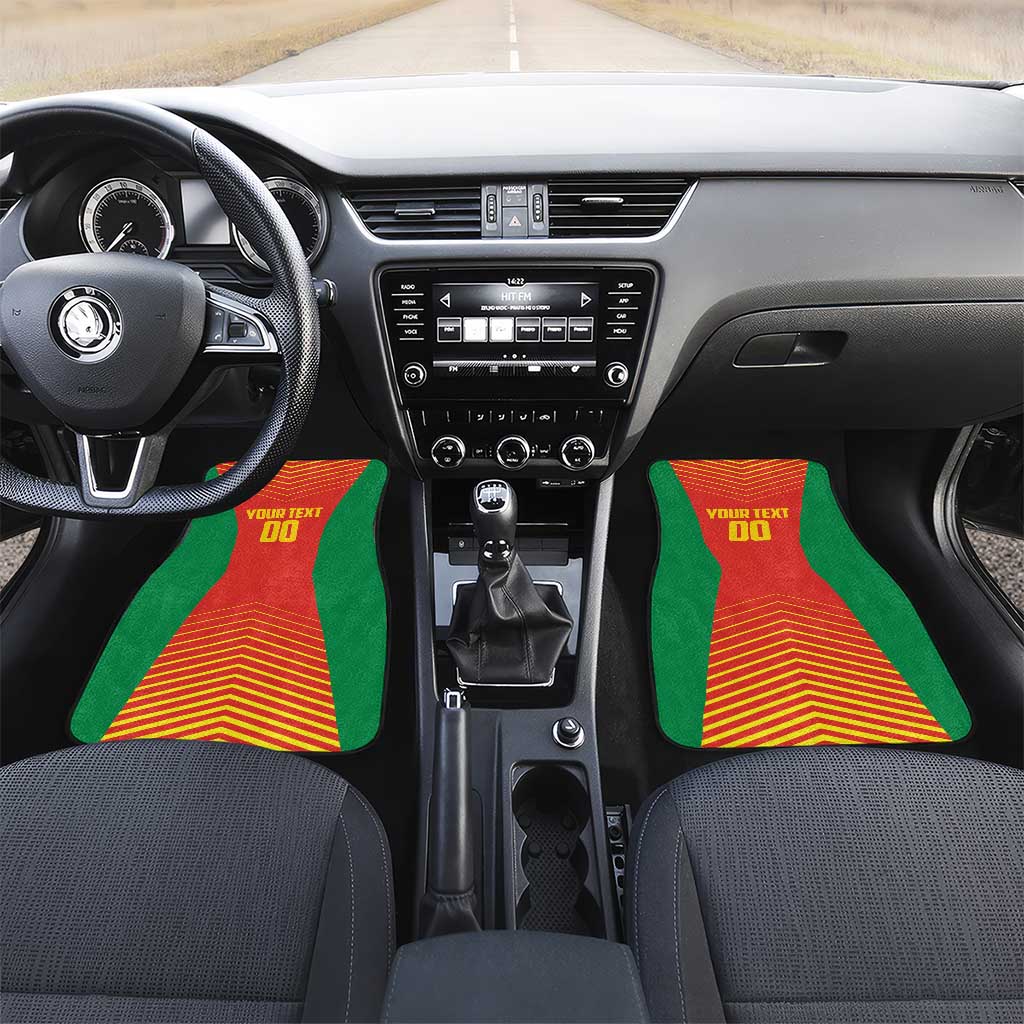 Madagascar Basketball Custom Car Mats Come On Angel Manzano - Wonder Print Shop
