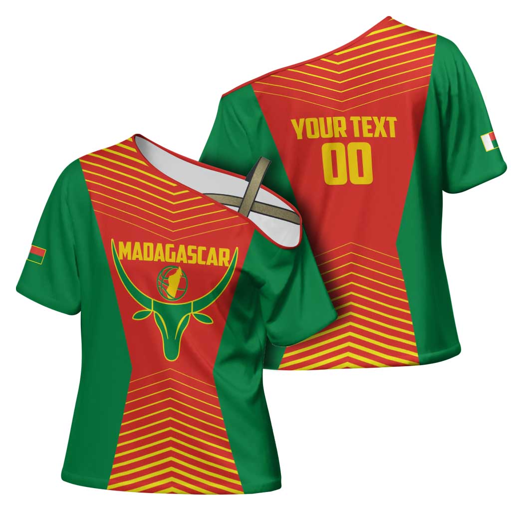 Madagascar Basketball Custom Cross Shoulder Shirt Come On Angel Manzano - Wonder Print Shop