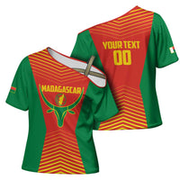 Madagascar Basketball Custom Cross Shoulder Shirt Come On Angel Manzano - Wonder Print Shop