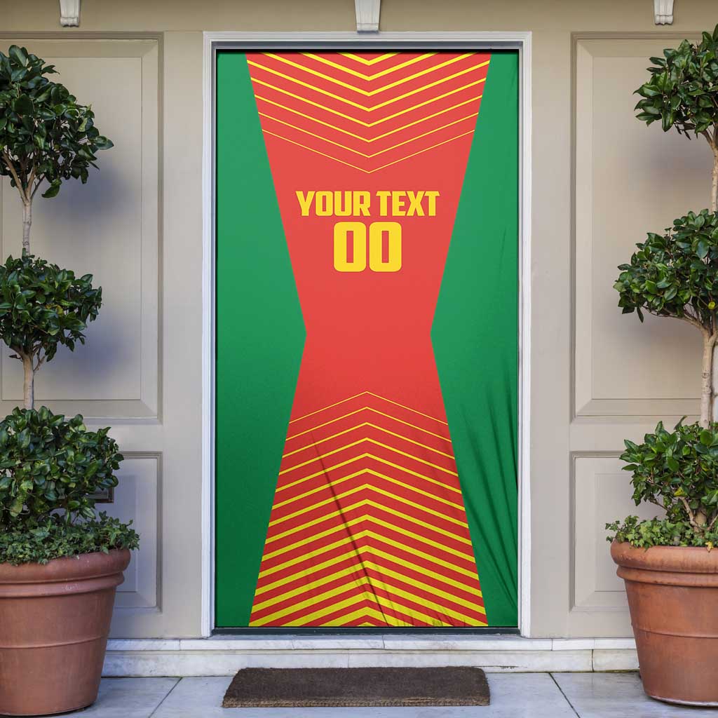 Madagascar Basketball Custom Door Cover Come On Angel Manzano - Wonder Print Shop