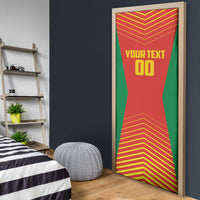 Madagascar Basketball Custom Door Cover Come On Angel Manzano - Wonder Print Shop