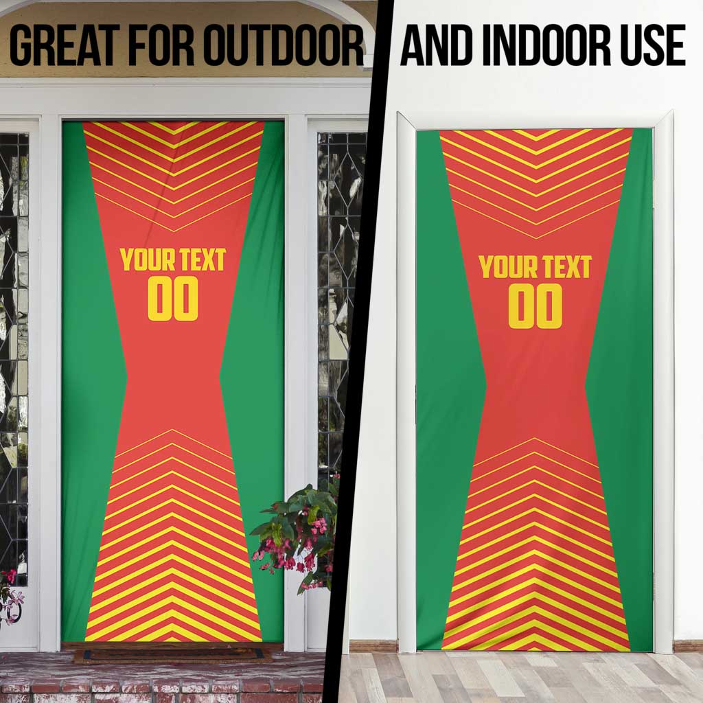 Madagascar Basketball Custom Door Cover Come On Angel Manzano - Wonder Print Shop