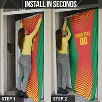 Madagascar Basketball Custom Door Cover Come On Angel Manzano - Wonder Print Shop