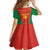Madagascar Basketball Custom Family Matching Mermaid Dress and Hawaiian Shirt Come On Angel Manzano - Wonder Print Shop