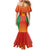 Madagascar Basketball Custom Family Matching Mermaid Dress and Hawaiian Shirt Come On Angel Manzano - Wonder Print Shop