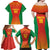 Madagascar Basketball Custom Family Matching Off Shoulder Maxi Dress and Hawaiian Shirt Come On Angel Manzano - Wonder Print Shop
