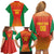 Madagascar Basketball Custom Family Matching Off Shoulder Short Dress and Hawaiian Shirt Come On Angel Manzano - Wonder Print Shop