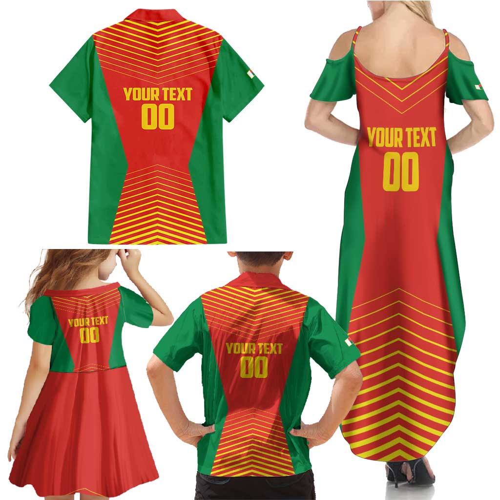Madagascar Basketball Custom Family Matching Summer Maxi Dress and Hawaiian Shirt Come On Angel Manzano - Wonder Print Shop