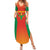 Madagascar Basketball Custom Family Matching Summer Maxi Dress and Hawaiian Shirt Come On Angel Manzano - Wonder Print Shop