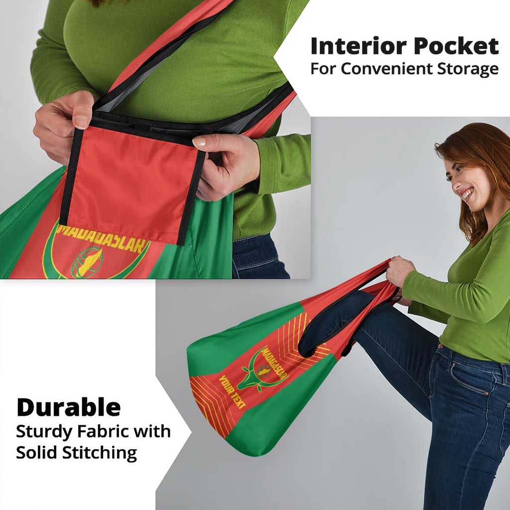 Madagascar Basketball Custom Grocery Bag Come On Angel Manzano - Wonder Print Shop