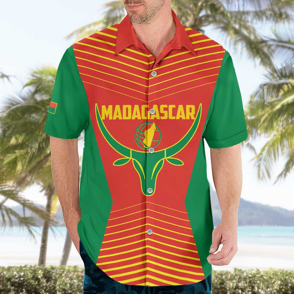 Madagascar Basketball Custom Hawaiian Shirt Come On Angel Manzano - Wonder Print Shop