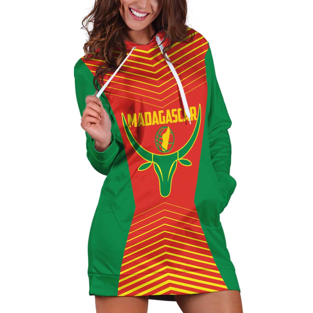 Madagascar Basketball Custom Hoodie Dress Come On Angel Manzano - Wonder Print Shop