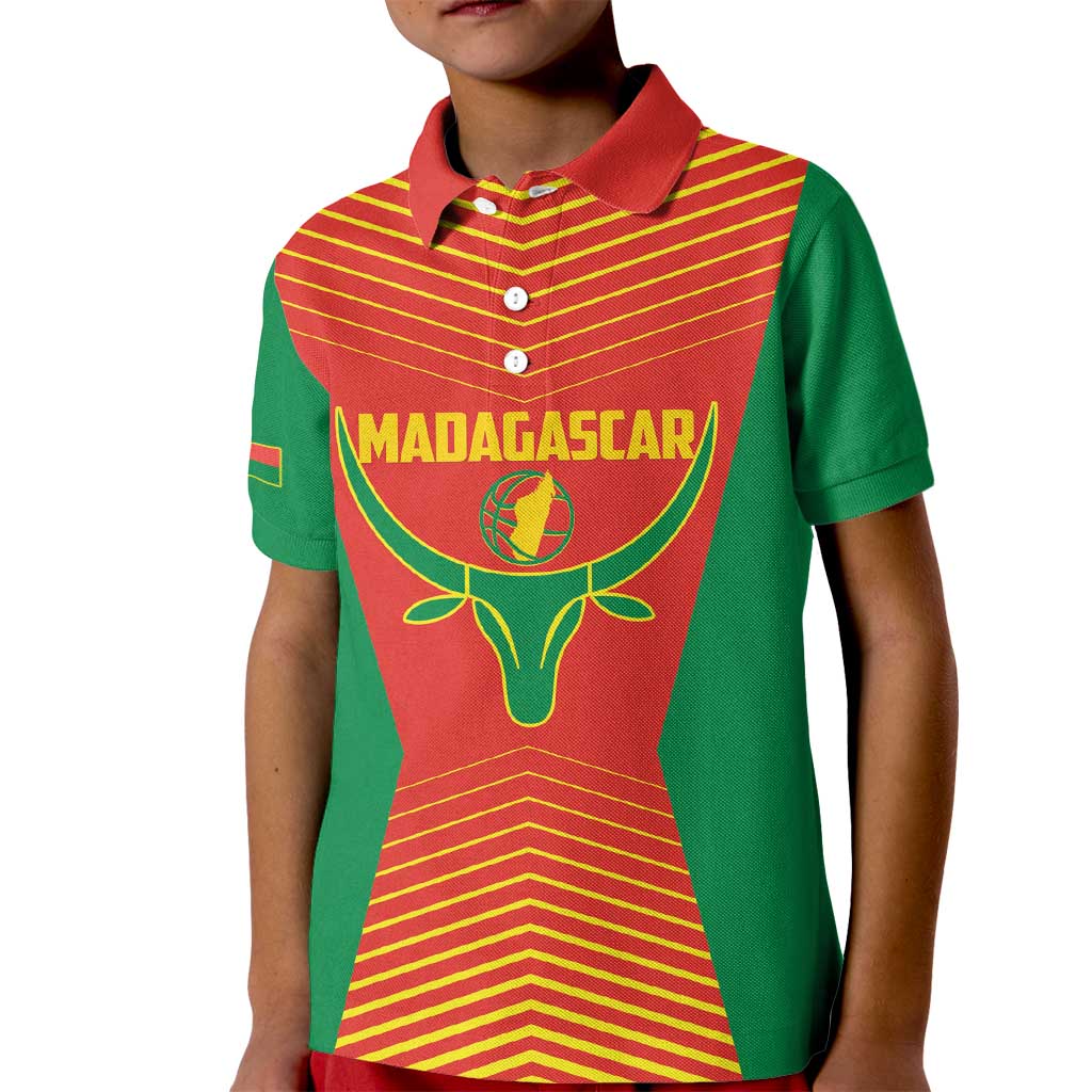 Madagascar Basketball Custom Kid Polo Shirt Come On Angel Manzano - Wonder Print Shop