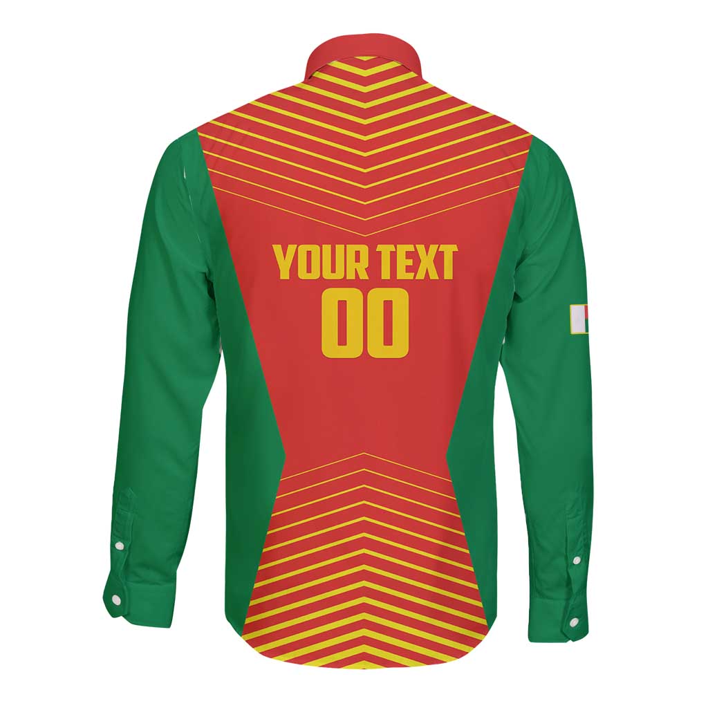 Madagascar Basketball Custom Long Sleeve Button Shirt Come On Angel Manzano - Wonder Print Shop