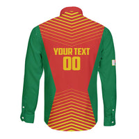 Madagascar Basketball Custom Long Sleeve Button Shirt Come On Angel Manzano - Wonder Print Shop