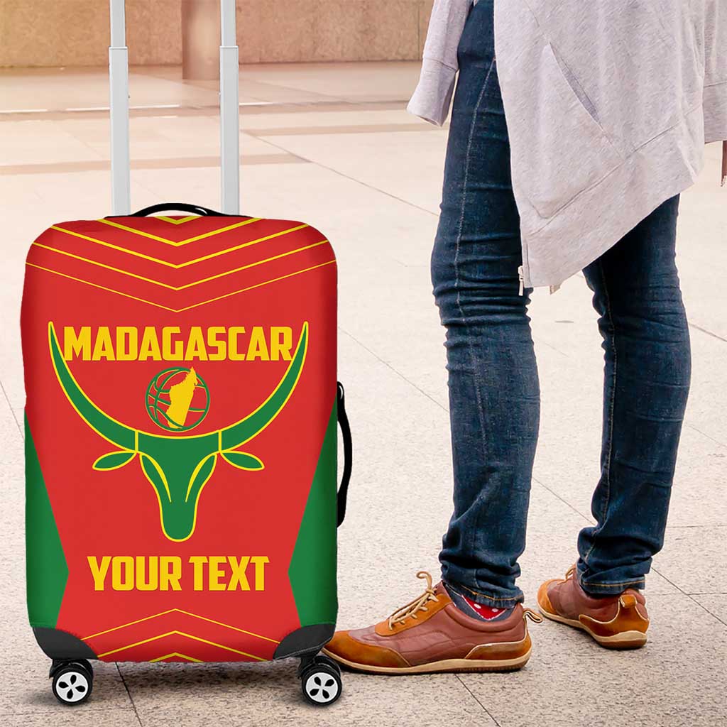 Madagascar Basketball Custom Luggage Cover Come On Angel Manzano - Wonder Print Shop