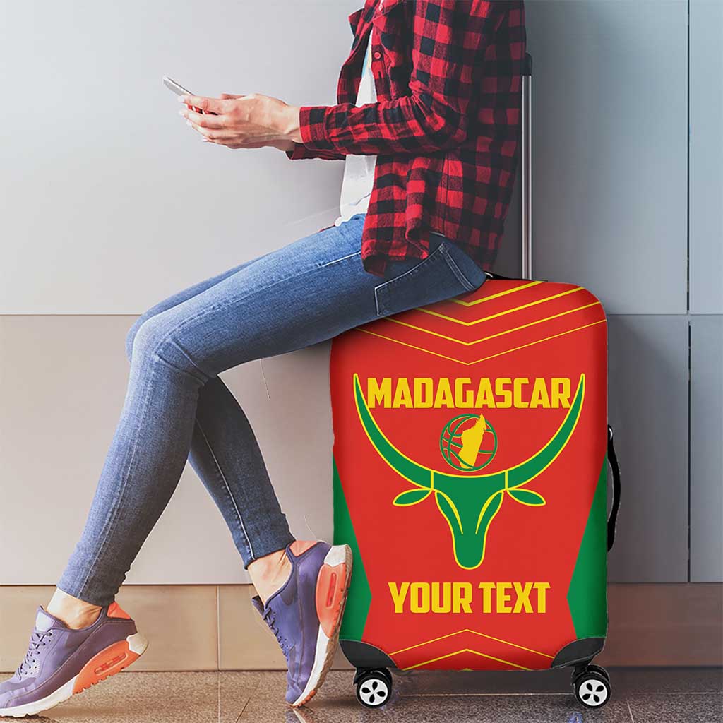 Madagascar Basketball Custom Luggage Cover Come On Angel Manzano - Wonder Print Shop