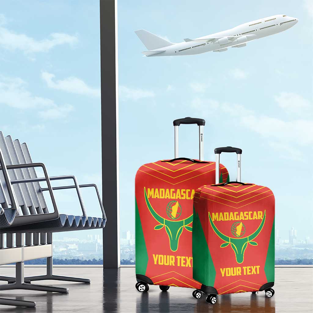 Madagascar Basketball Custom Luggage Cover Come On Angel Manzano - Wonder Print Shop