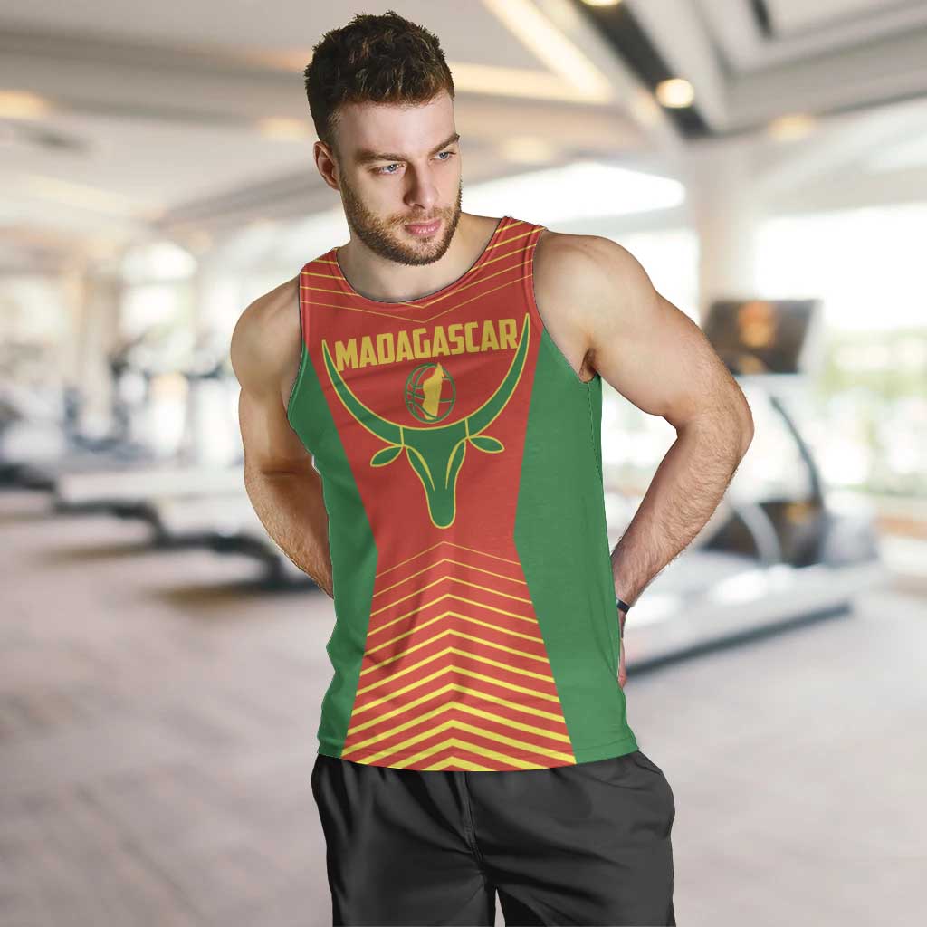 Madagascar Basketball Custom Men Tank Top Come On Angel Manzano - Wonder Print Shop