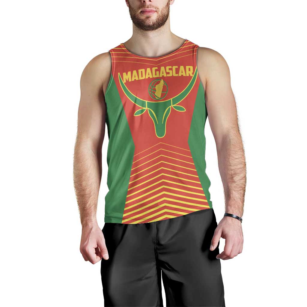 Madagascar Basketball Custom Men Tank Top Come On Angel Manzano - Wonder Print Shop