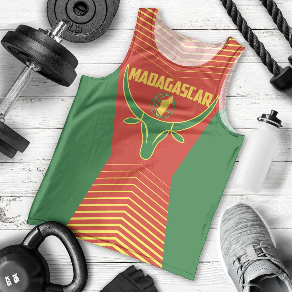 Madagascar Basketball Custom Men Tank Top Come On Angel Manzano - Wonder Print Shop