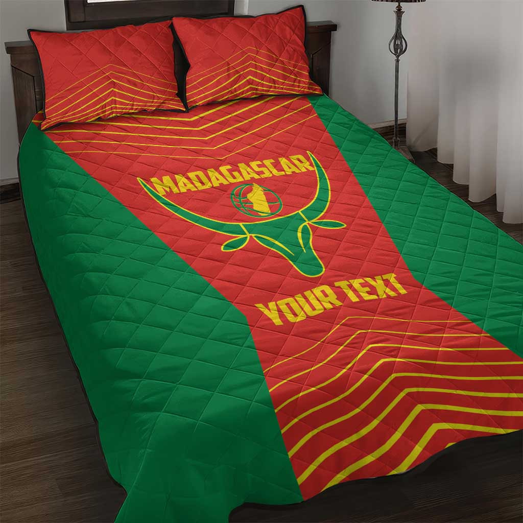 Madagascar Basketball Custom Quilt Bed Set Come On Angel Manzano - Wonder Print Shop