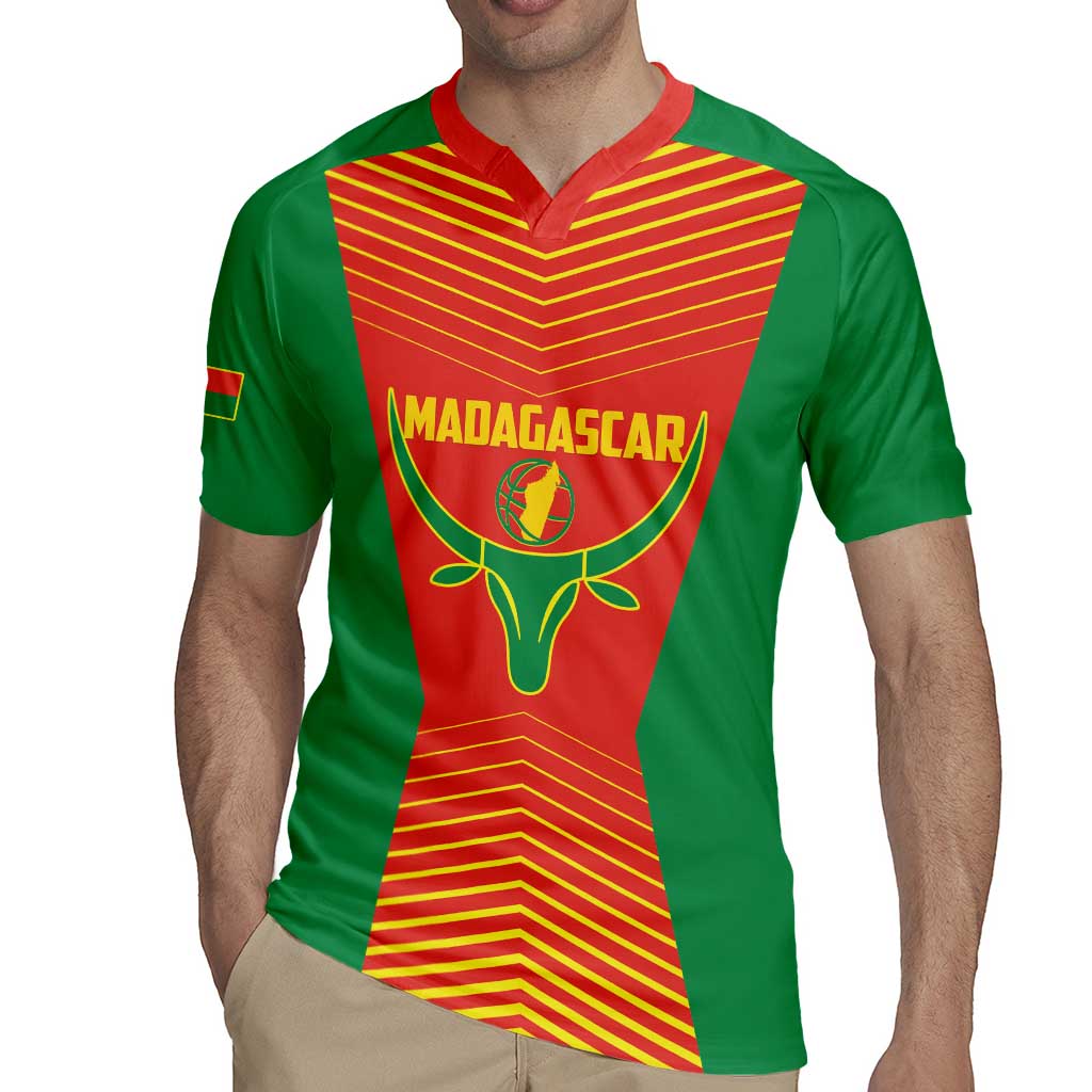 Madagascar Basketball Custom Rugby Jersey Come On Angel Manzano - Wonder Print Shop