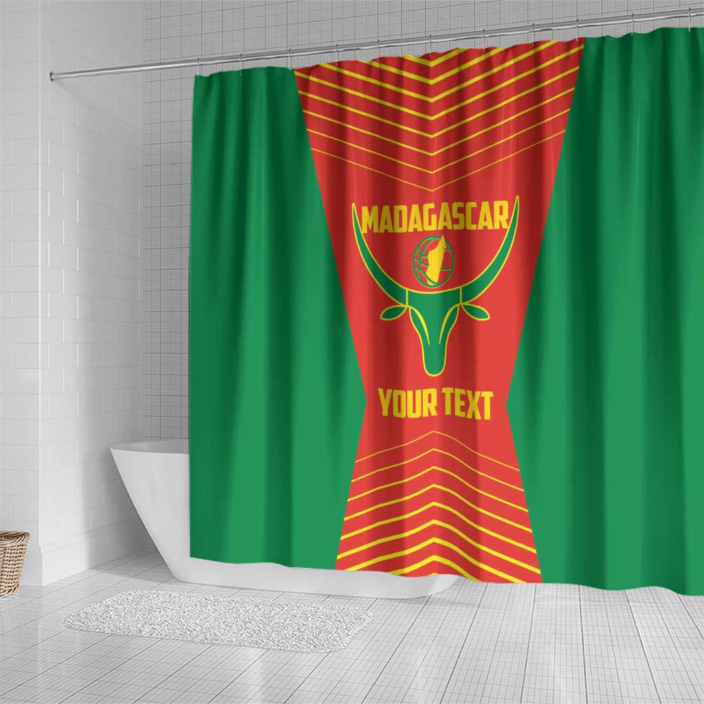 Madagascar Basketball Custom Shower Curtain Come On Angel Manzano - Wonder Print Shop