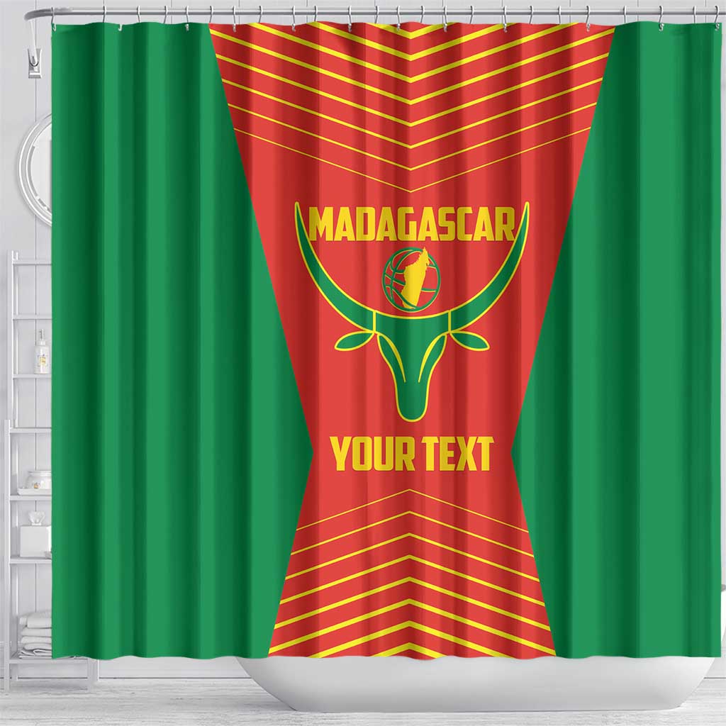 Madagascar Basketball Custom Shower Curtain Come On Angel Manzano - Wonder Print Shop