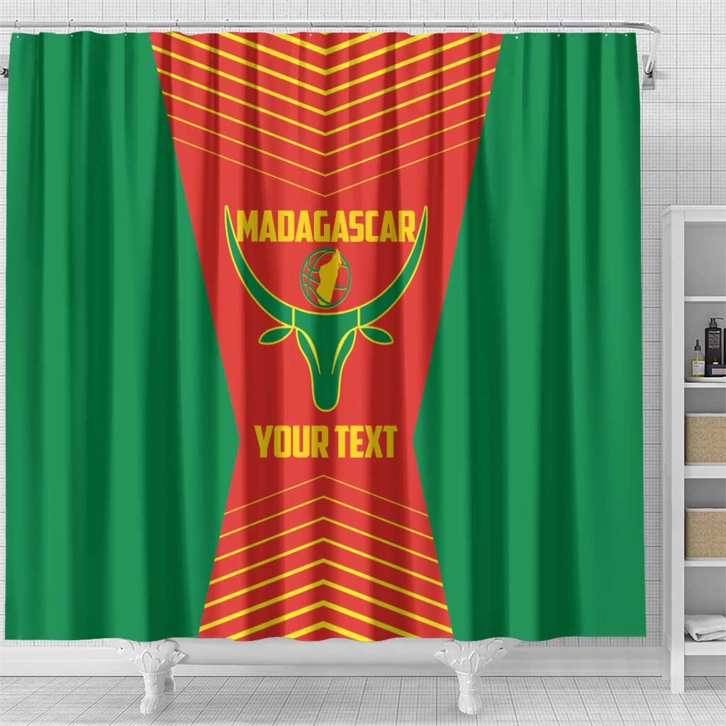 Madagascar Basketball Custom Shower Curtain Come On Angel Manzano - Wonder Print Shop